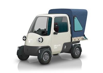 Japan Mobility Show KANSAI 2025に「ミゼットX 大阪Ver.」を出展 Japan Mobility Show KANSAI 2025に「ミゼットX 大阪Ver.」を出展