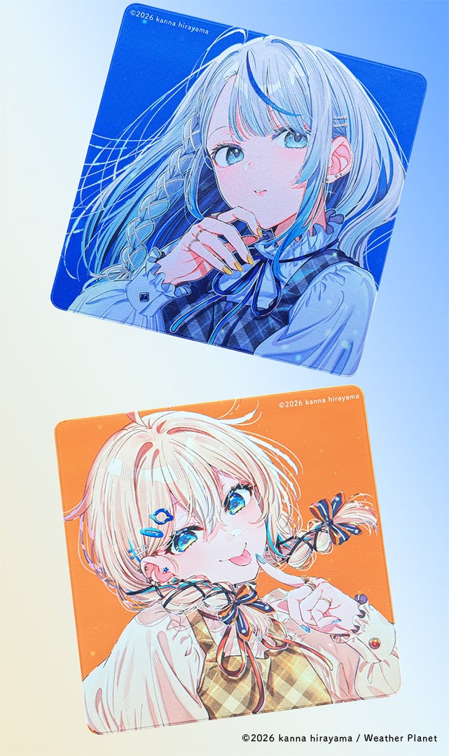 Weather Planet Mousepad 雨海ルカ / 天晴ひなたモデル