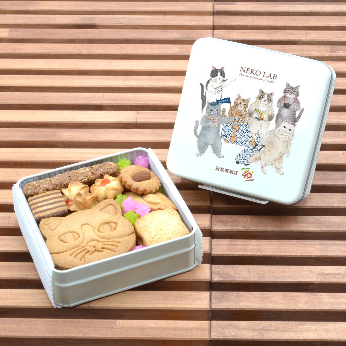 NEKO LAB × 近鉄橿原店40周年記念 “旅する猫たち” の限定コラボ商品を NEKO LAB × 近鉄橿原店40周年記念 “旅する猫たち” の限定コラボ商品を