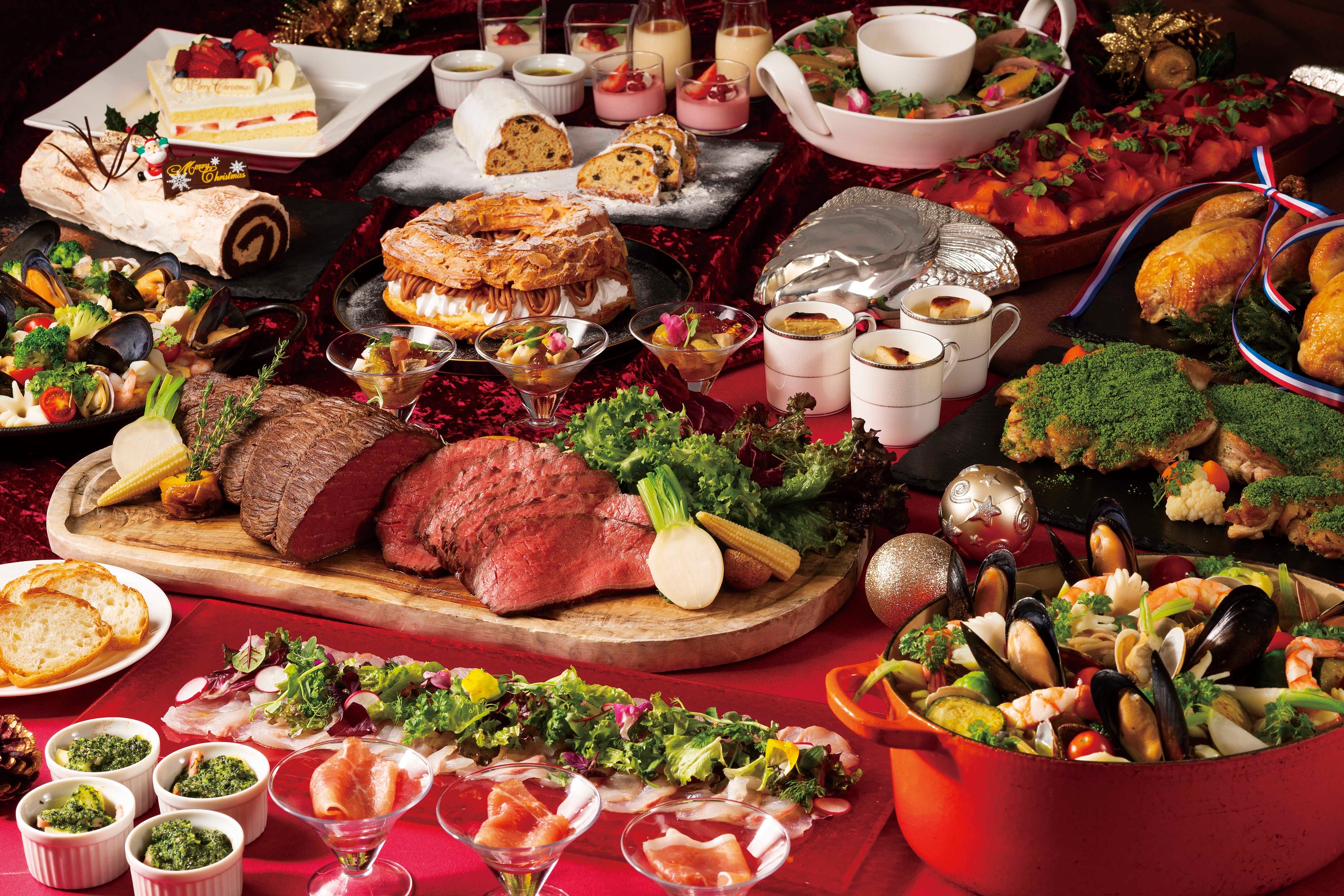 【舞浜ビューホテル by HULIC】7日間限定開催！ホリデーシーズンを華やかに彩る「クリスマススペシャルディナービュッフェ」を開催。