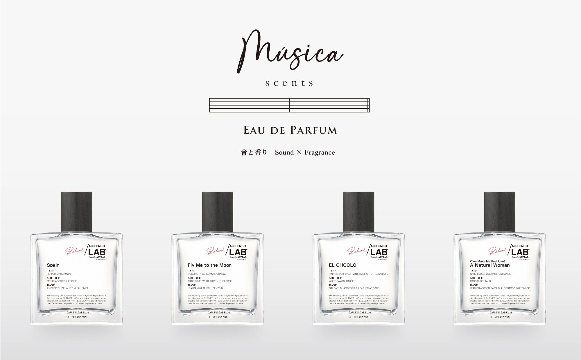 香りの魔術師が創り出す革新的な香水の世界 - /ALCHEMIST LAB、ライフスタイルWEEKで新ラインを発表