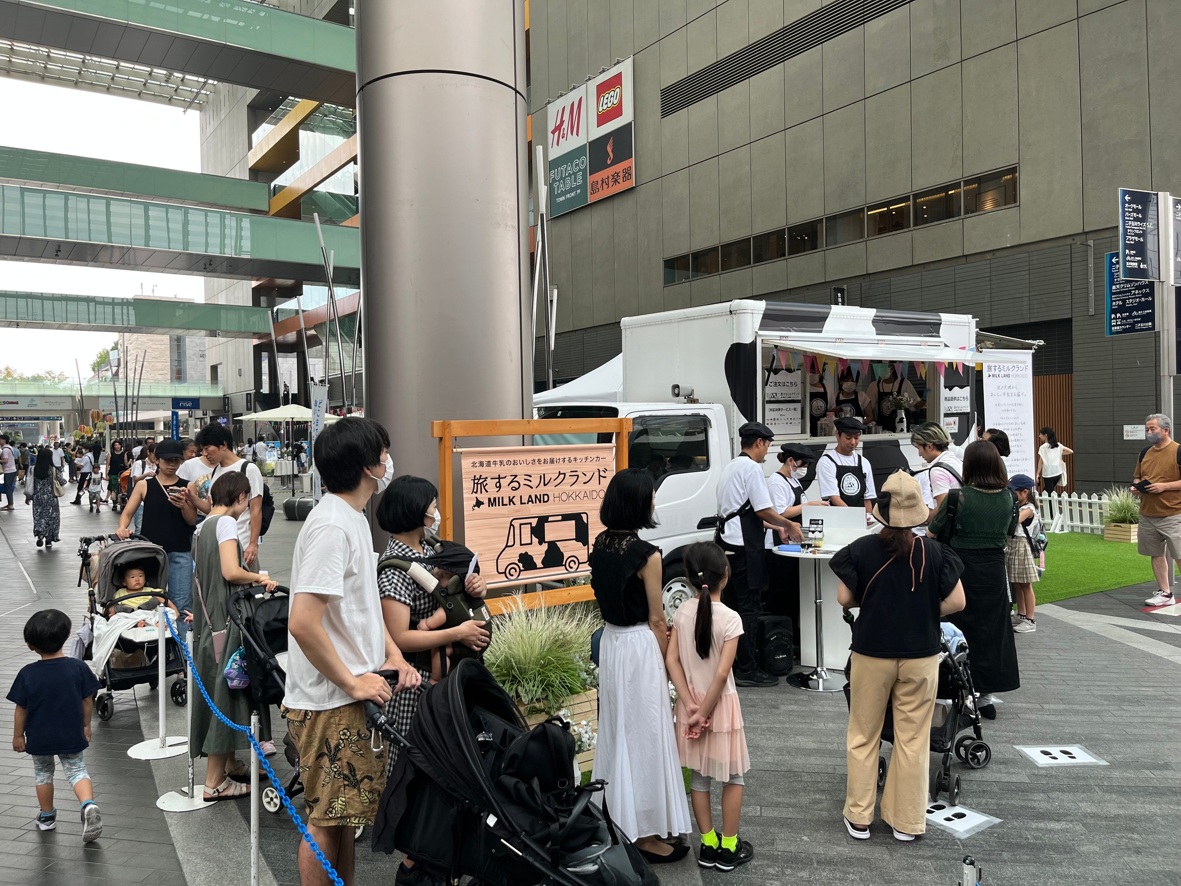 ※8月20日・21日＠二子玉川ライズ ガレリアの様子