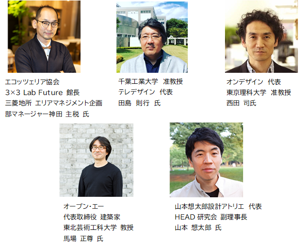 審査員（順不同）（法人格省略）