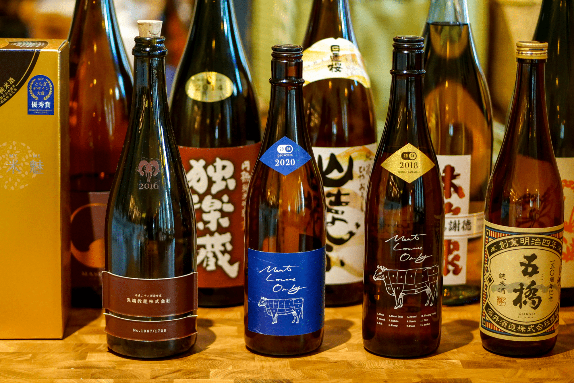 厳選した日本酒ビュッフェをご用意（イメージ）