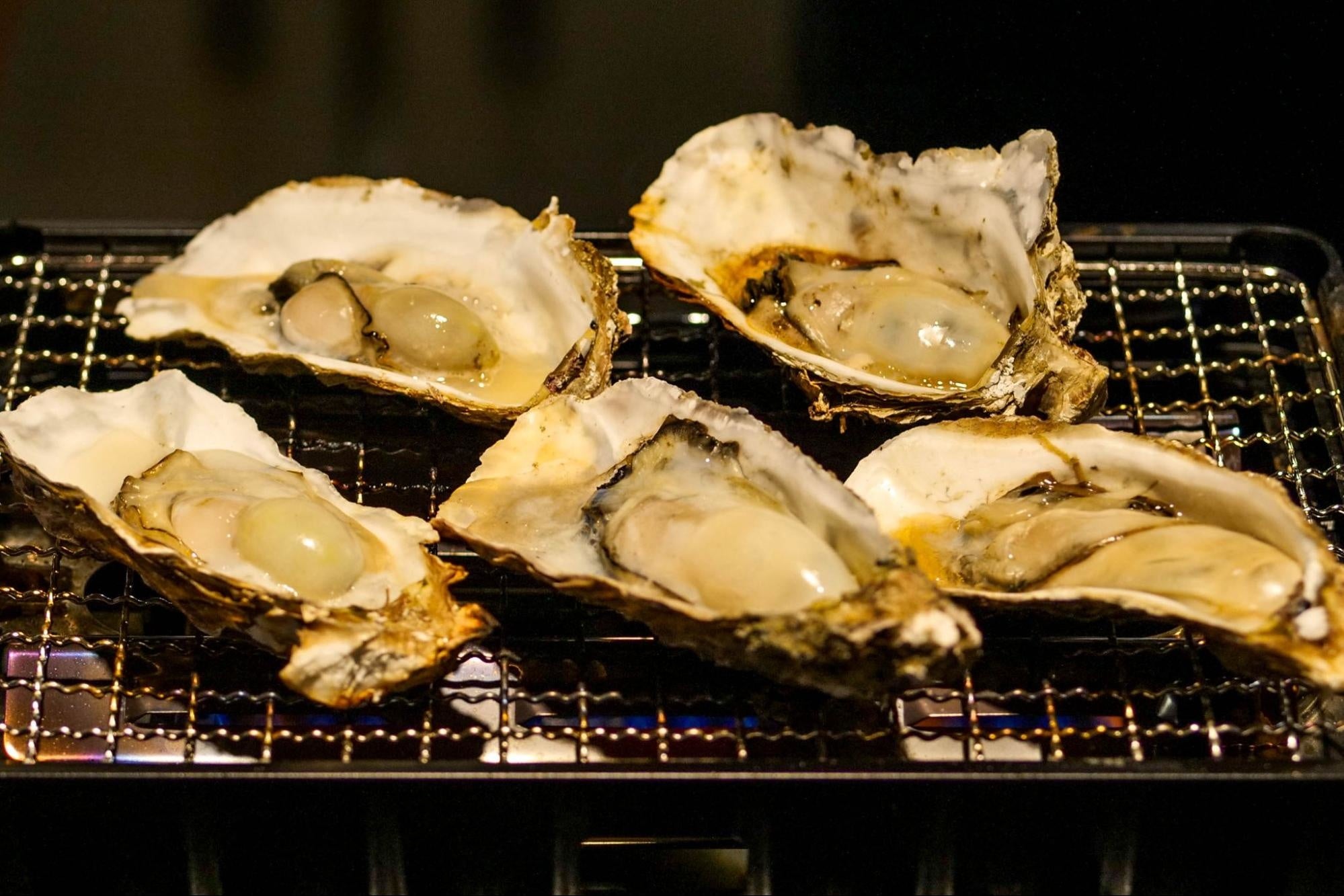 宮城県産焼き牡蠣　