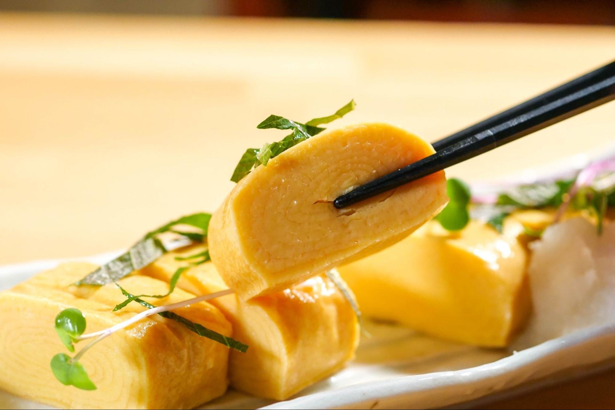 鰹出汁香るだし巻きたまご