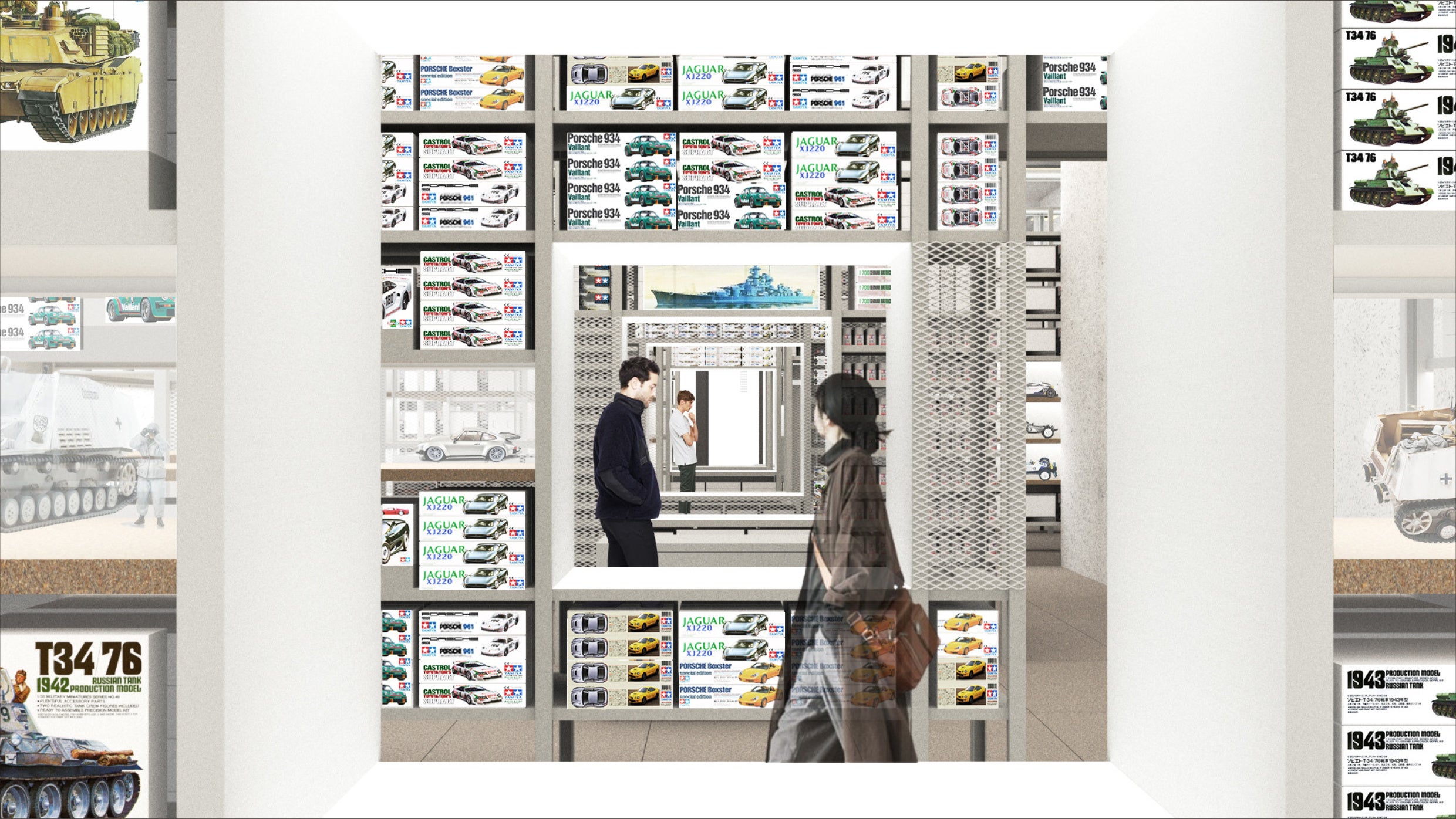 田宮模型　会社案内 プラモ関連[田宮模型会社案内（1989年？）] タミヤ TAMIYA 会社