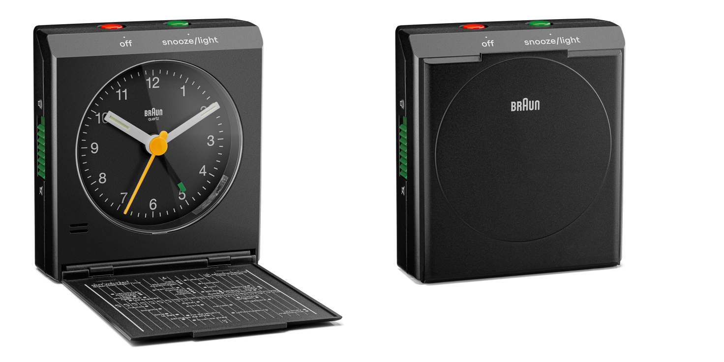 ブラウン　トラベルクロック BRAUNのあの名作トラベルクロックが復活します。 | アイ