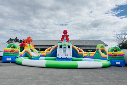 【夏休みイベント集客に】超大型ウォータープール2種のレンタル受付を開始 ー恐竜・ペンギンなど多彩なデザイン 【夏休みイベント集客に】超大型ウォータープール2種のレンタル受付を開始 ー恐竜・ペンギンなど多彩なデザイン