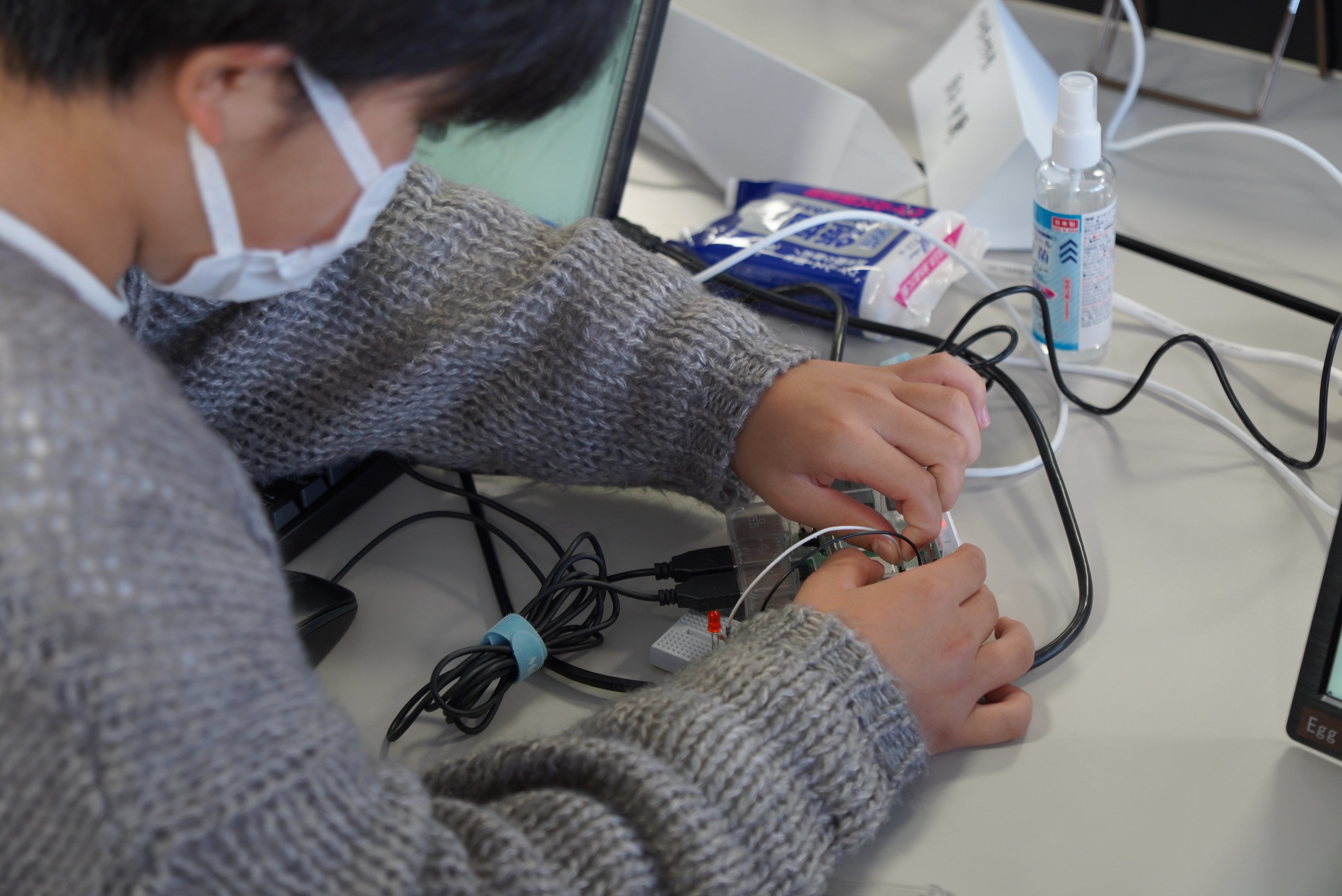 2022年度IT学習プログラム（中高生）の様子