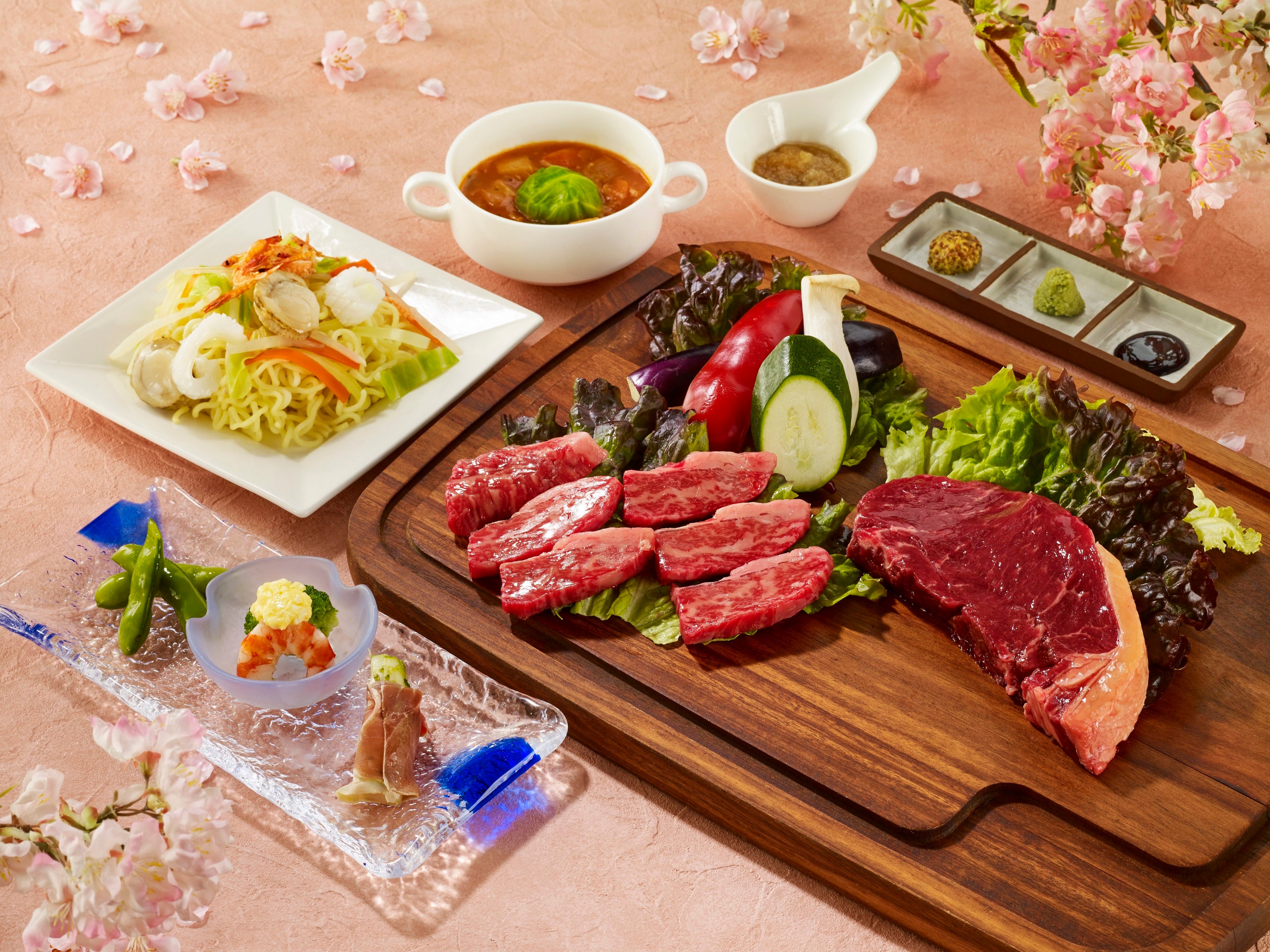 “夜桜”ステーキバーベキューセット イメージ