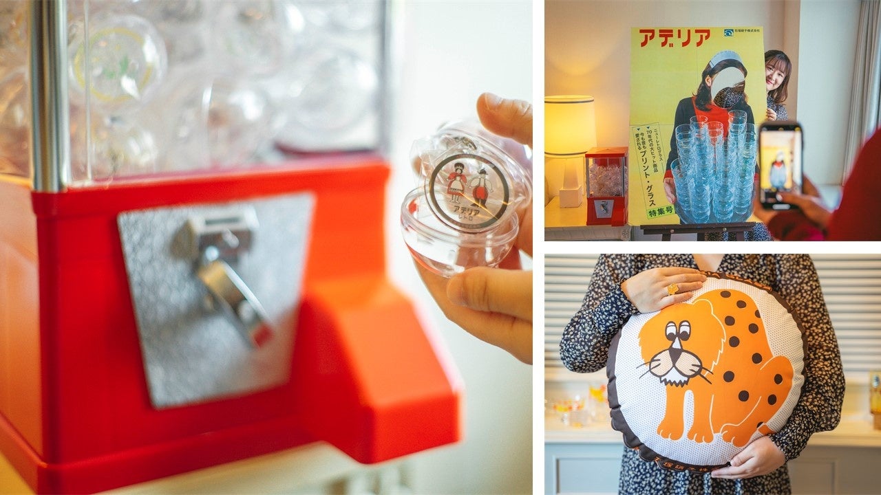 お部屋で楽しむ様子