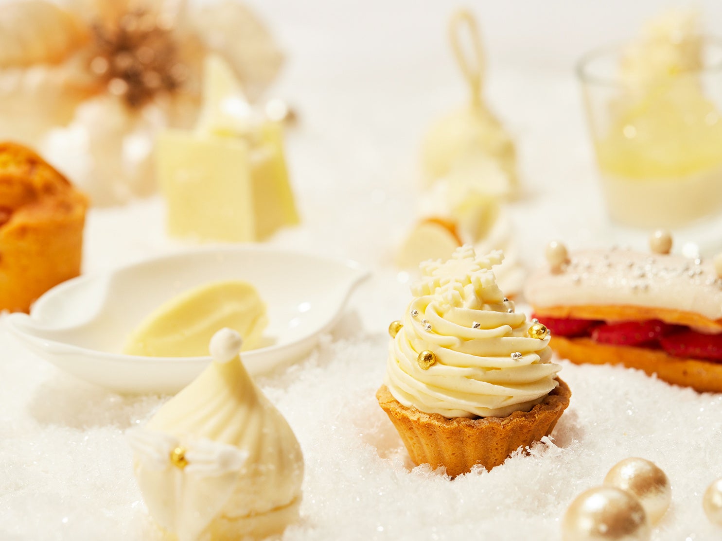 White Sparkly Afternoon Tea イメージ