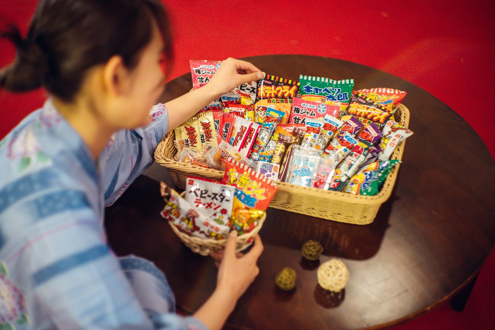 レトロな駄菓子詰め放題で夏まつり気分 ※ミッションをクリアした方限定