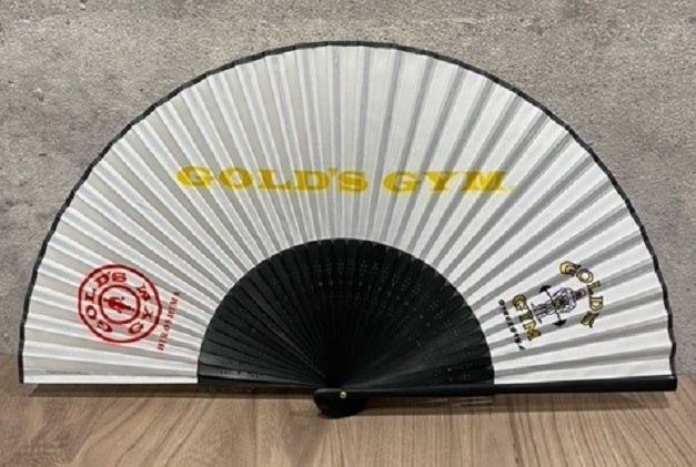 ［オリジナルグッズ］ゴールドジム広島パセーラオリジナル扇子