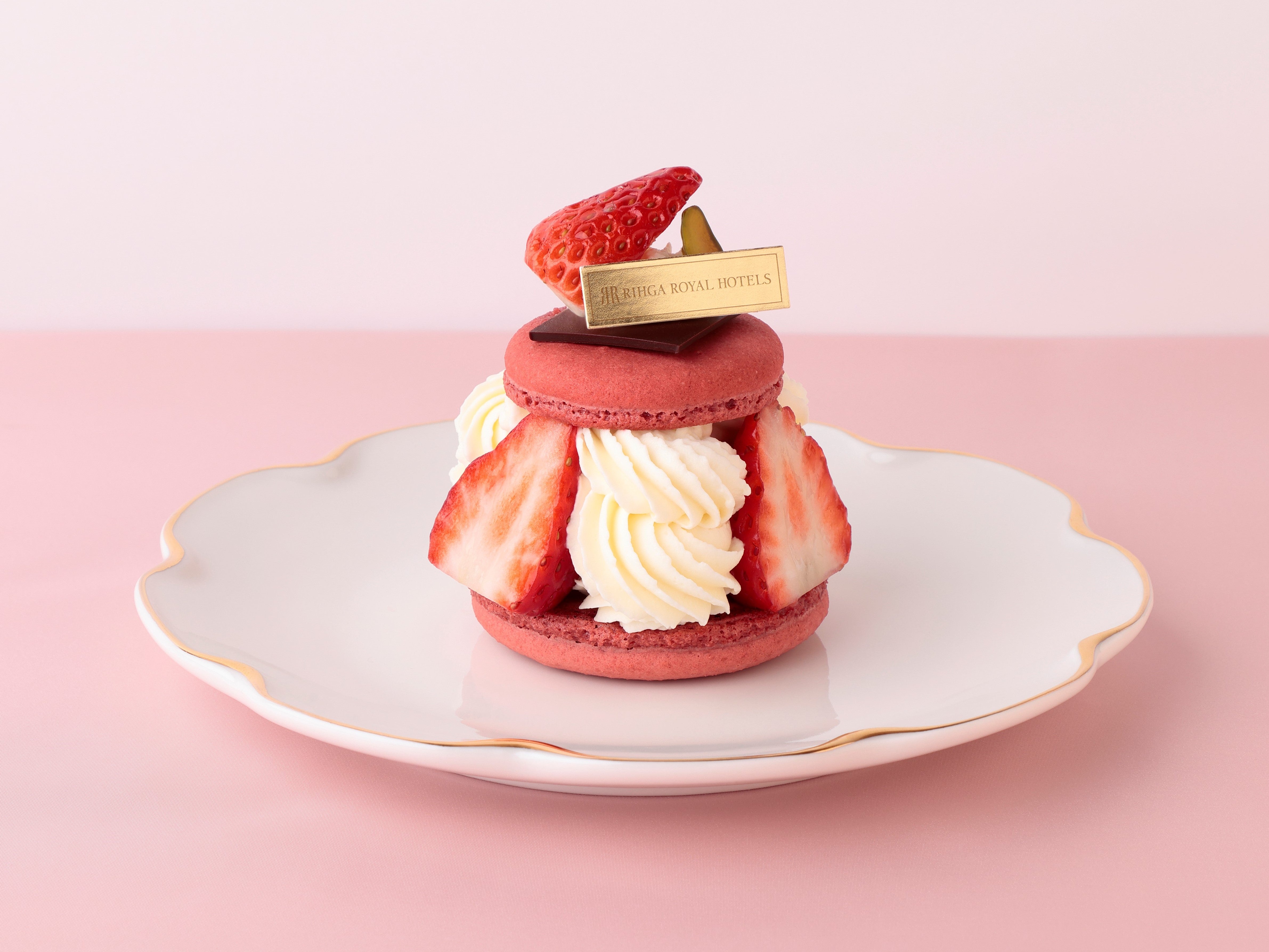 ～大阪府産いちご～　いちごマカロン