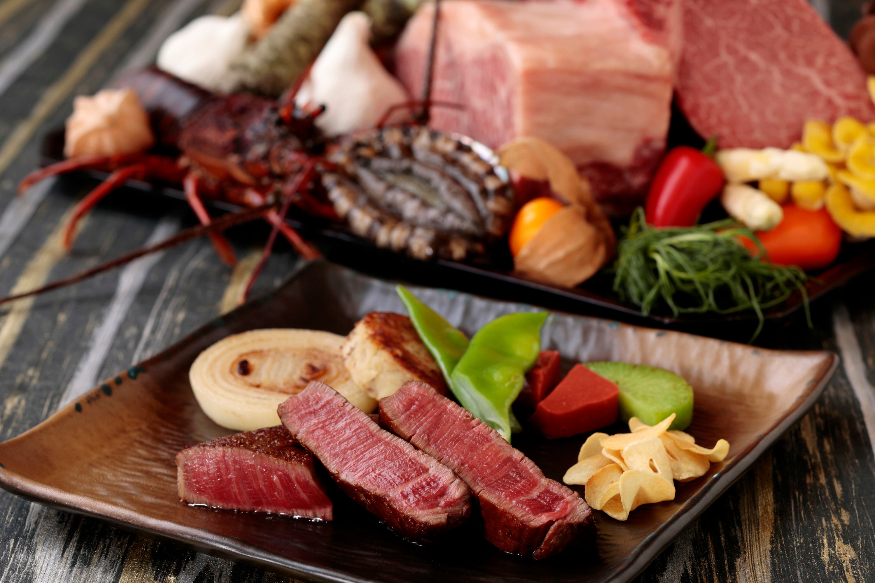 鉄板焼「至高のディナー」を食す ご褒美ステイプラン　イメージ