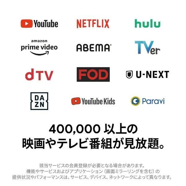 【インターネットテレビ環境】