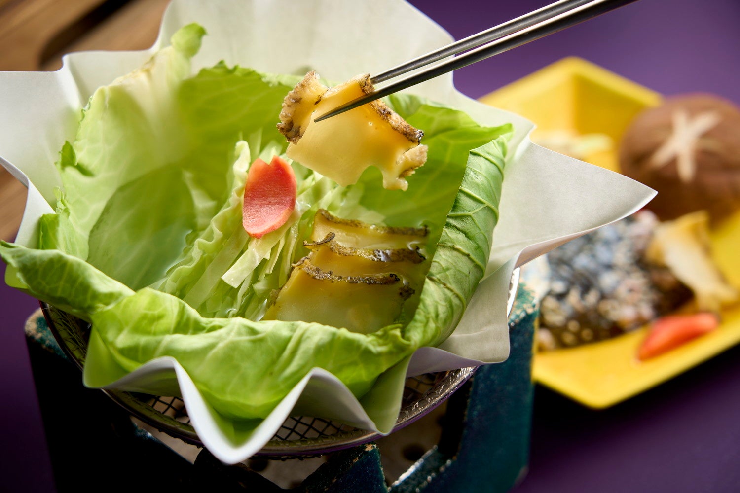 北九州あわびのしゃぶしゃぶ小鍋　イメージ