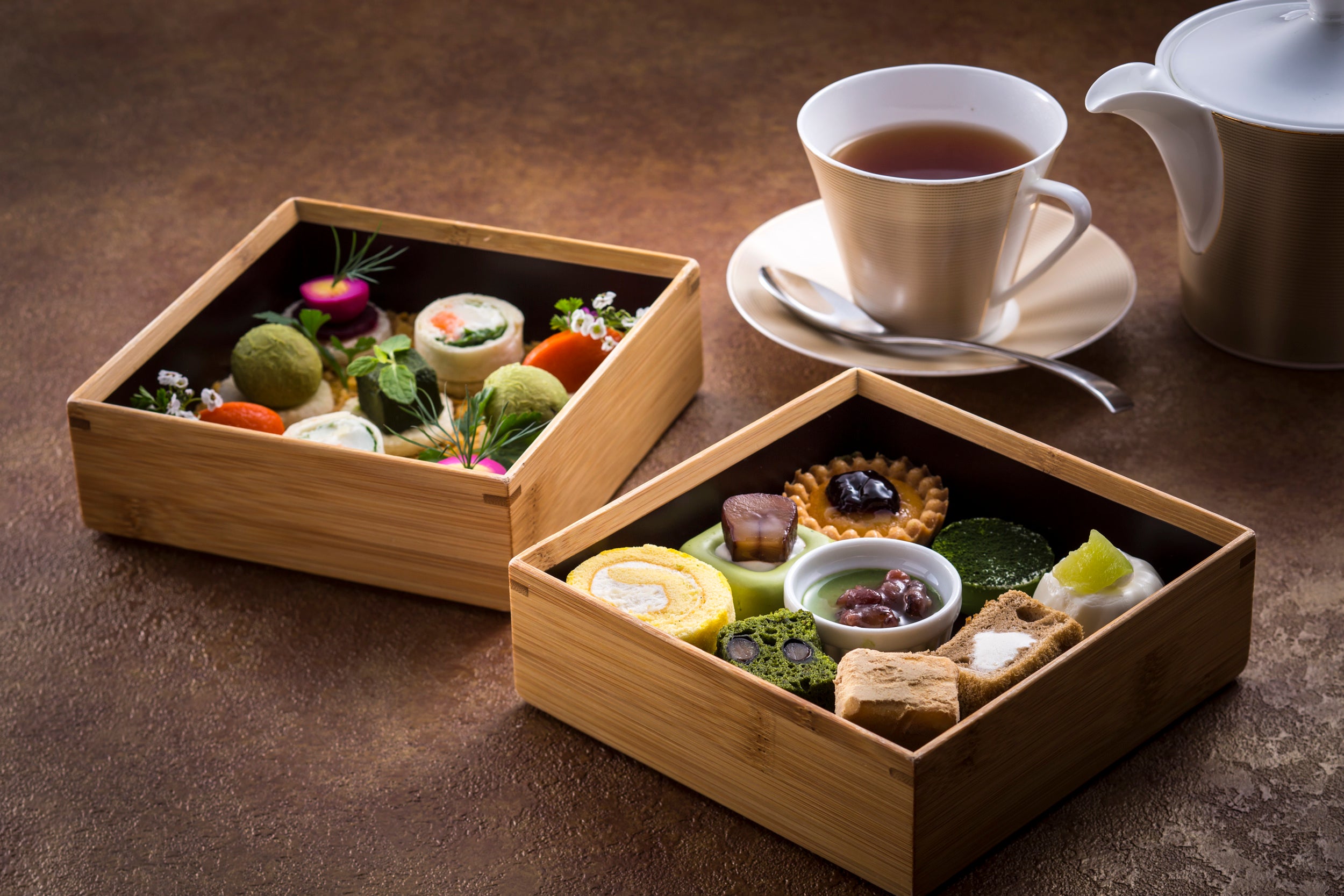 和束茶アフタヌーンティーセット　イメージ