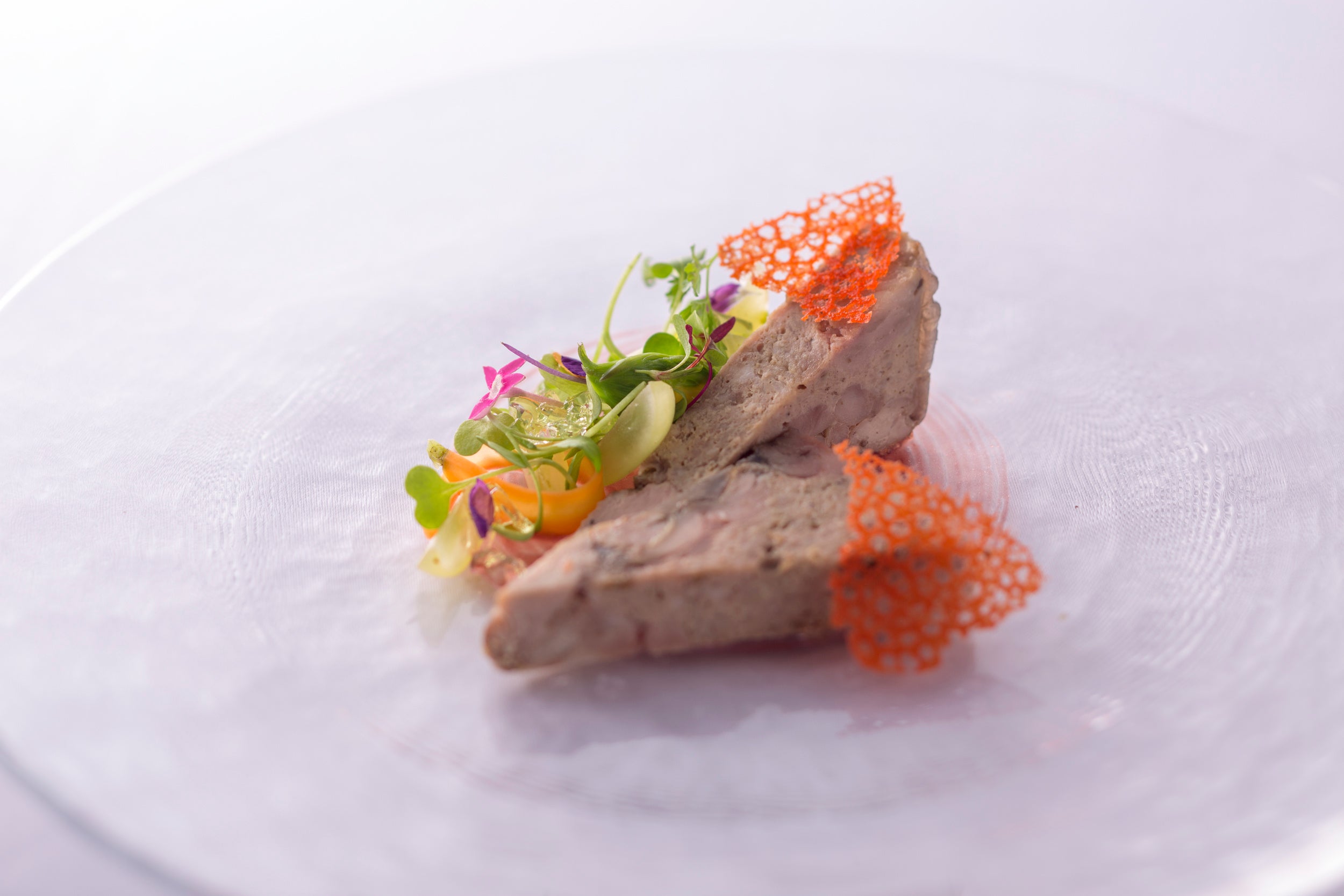 シェフ寺田 就任記念ランチ「鶉のプレッセ バニュルスの香り」イメージ