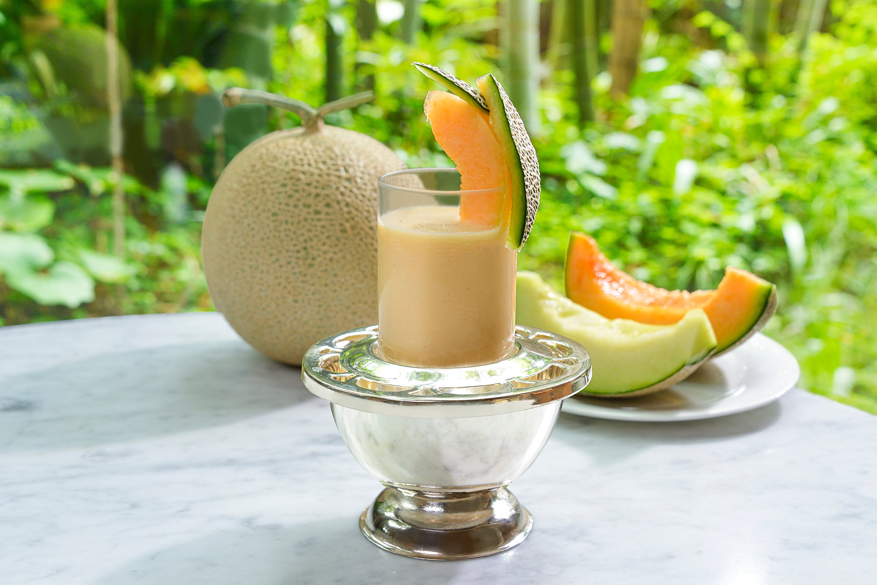 茨城県産メロンのミルクセーキ