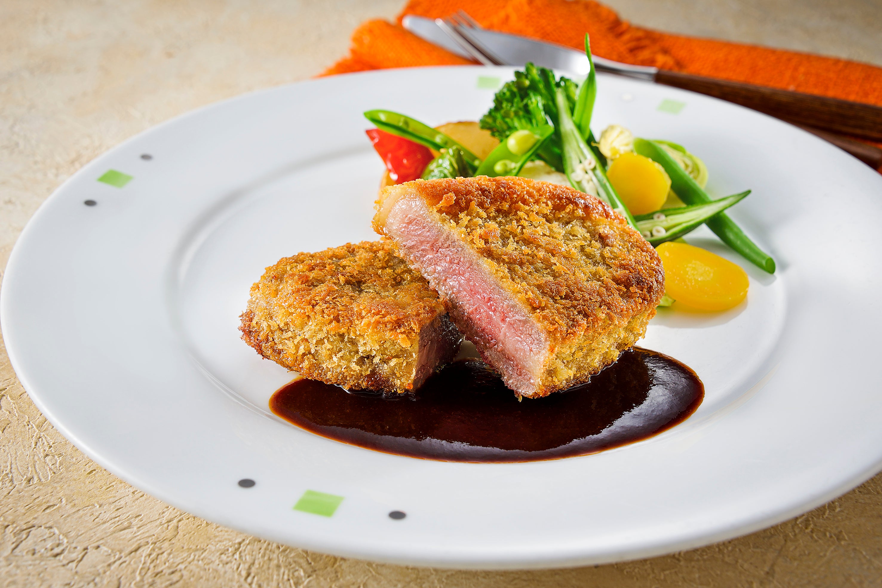 茨城県産 常陸牛のビーフカツレツ