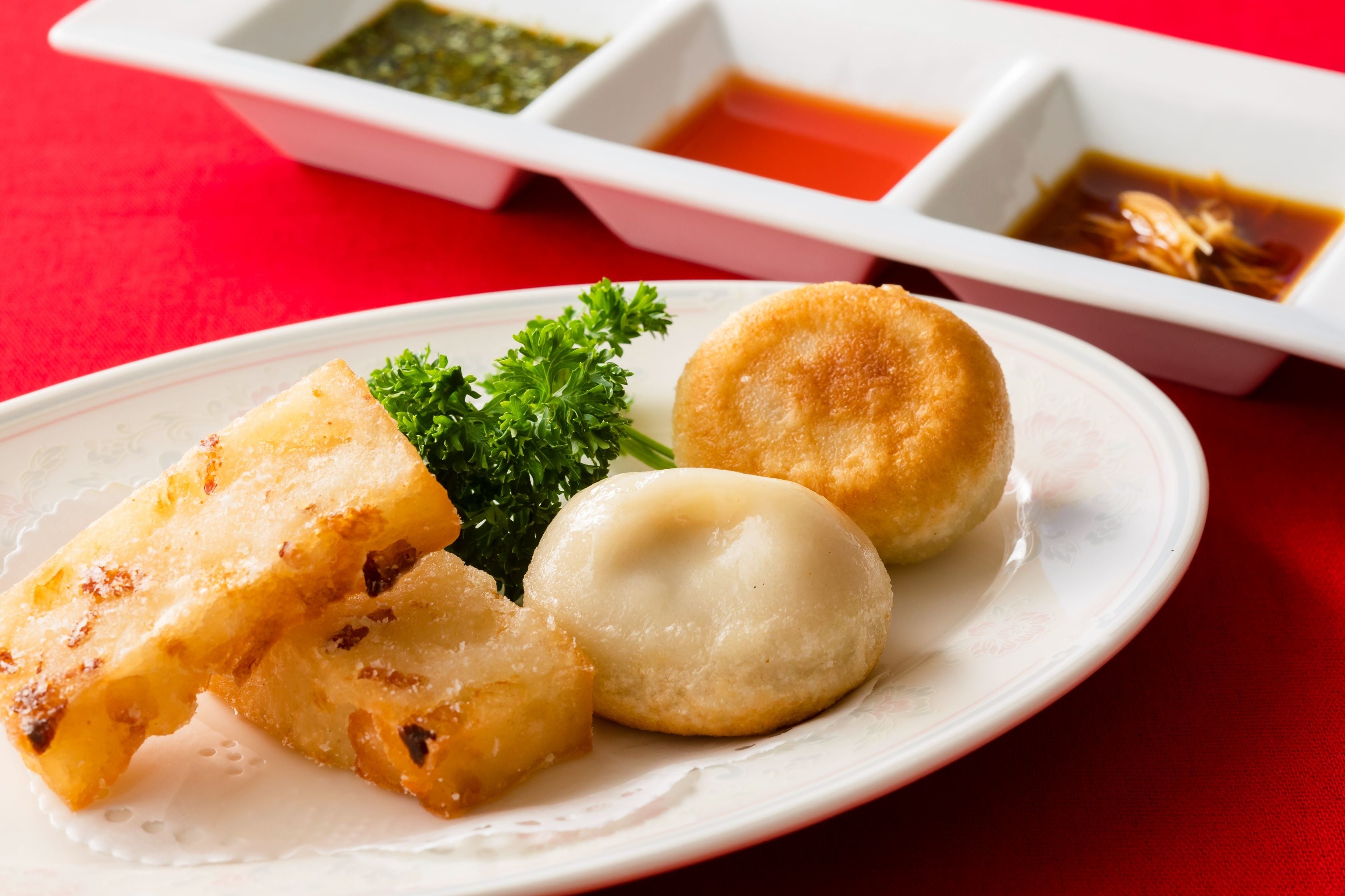食べ放題の「焼き小籠包と大根餅」（イメージ）
