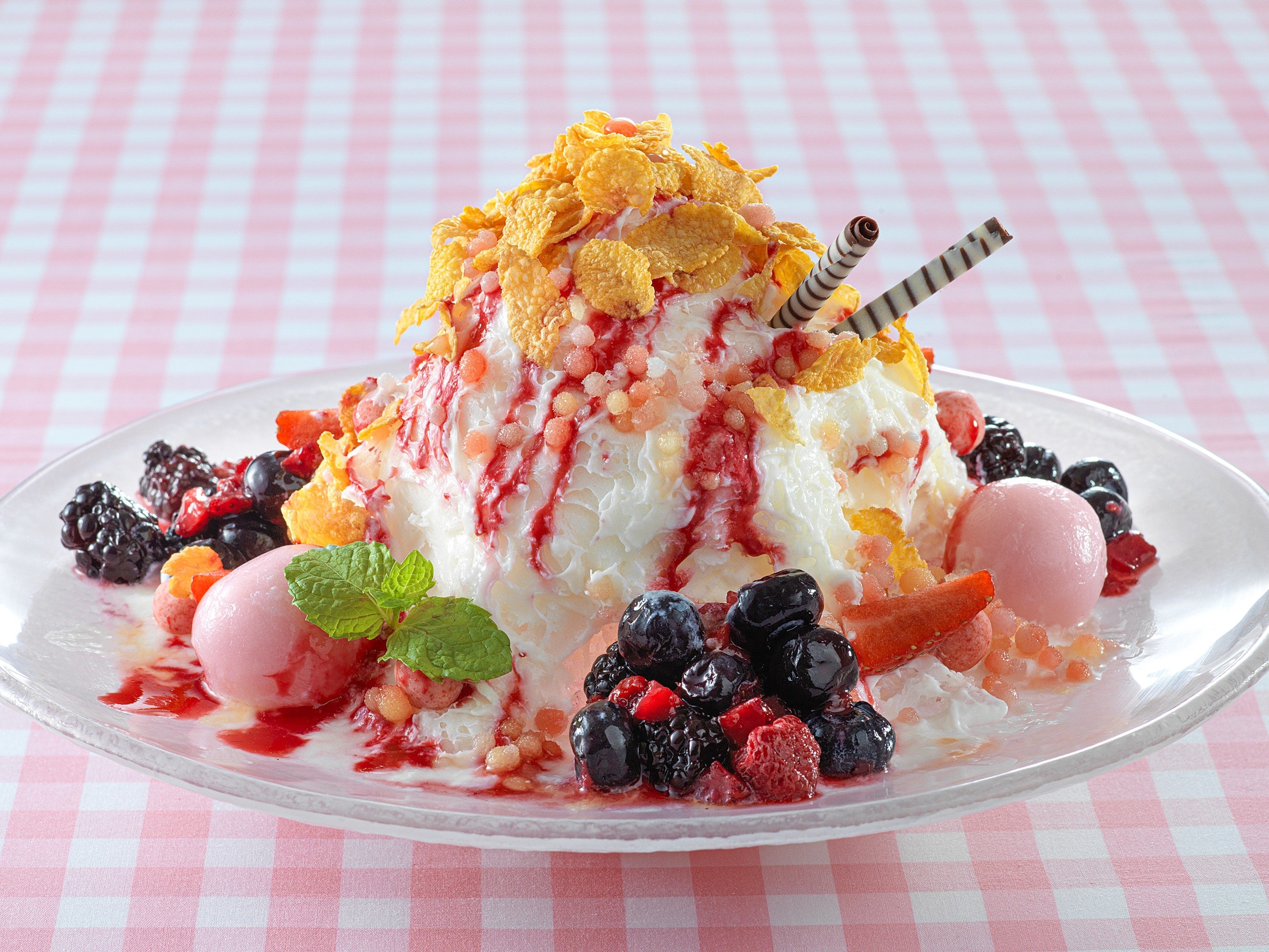 韓国かき氷 ベリーピンス