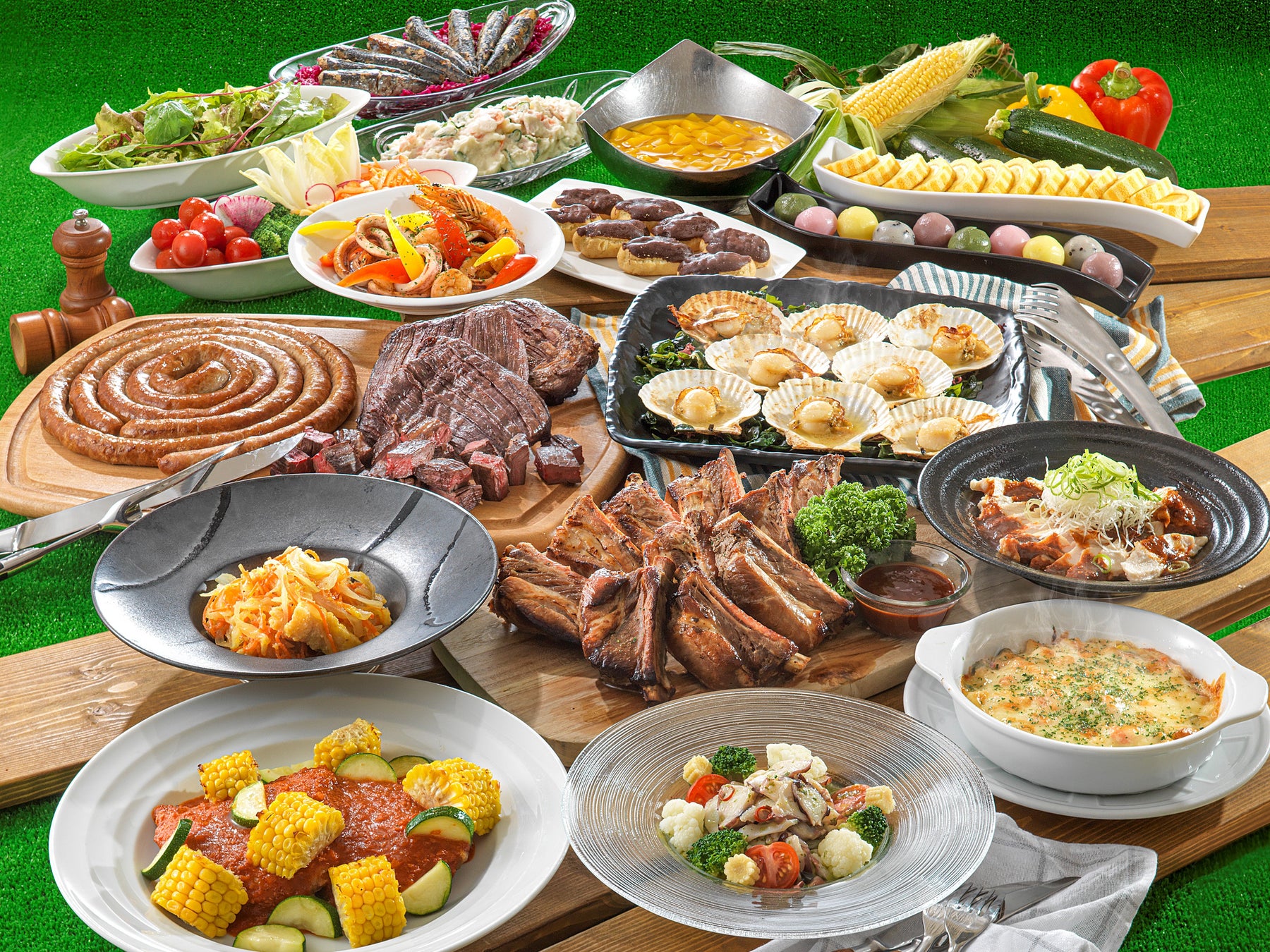 【リーガロイヤルホテル(大阪)】暑い夏にぴったりなBBQメニューが勢揃い 「夏の“BBQ”ビュッフェ」 | 株式会社ロイヤルホテルのプレスリリース