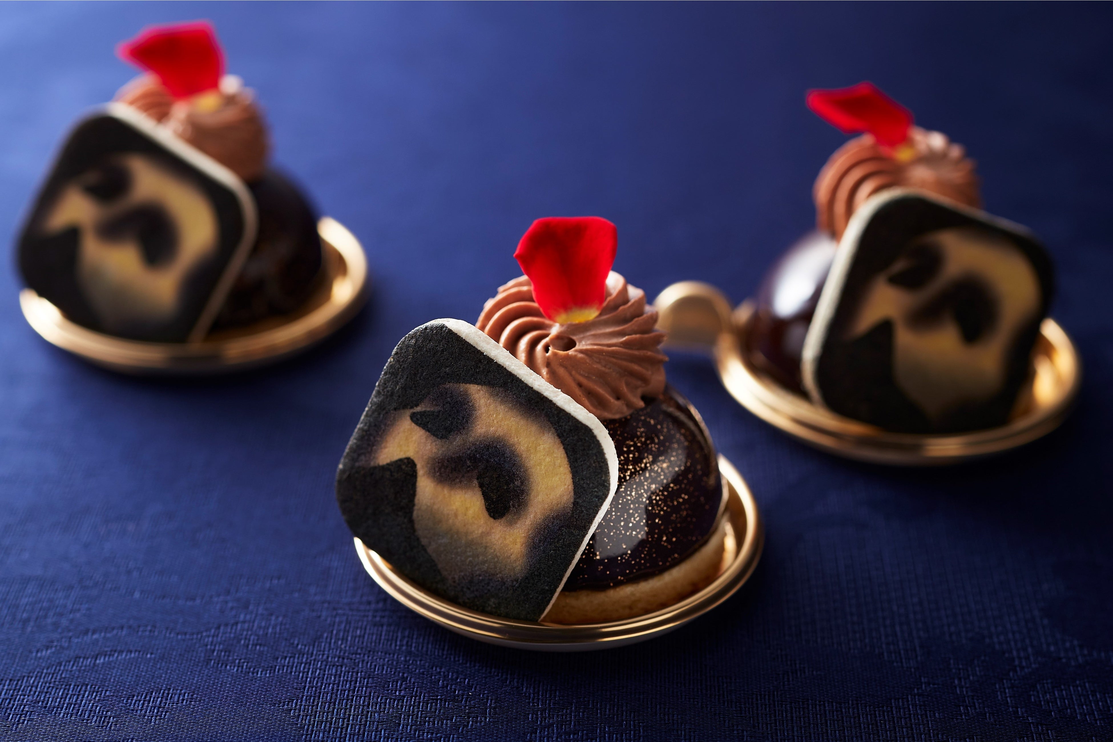 ファントム・オブ・ジ・オペラ～チョコレートムースとバラ香るフランボワコンフィチュール