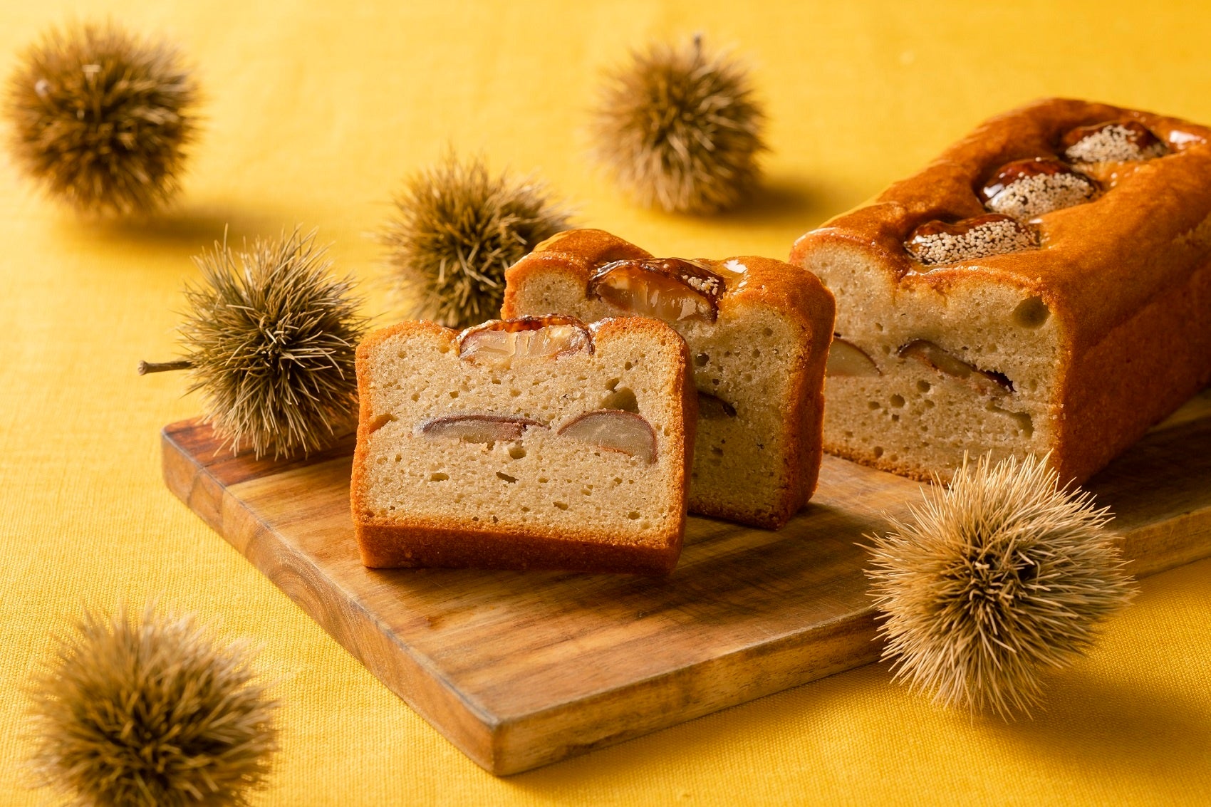 渋皮栗のベイクドケーキ（イメージ）