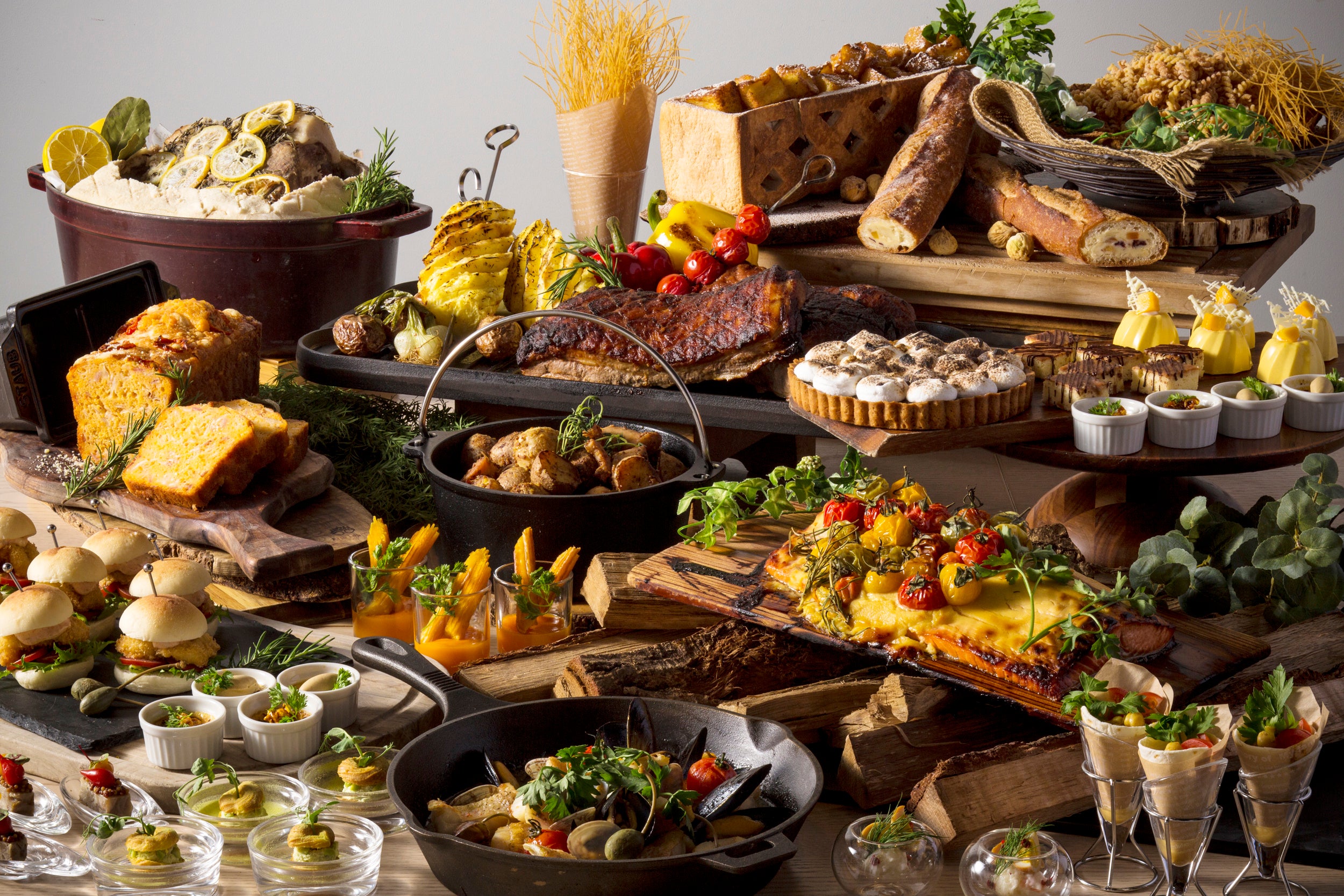 オールデイダイニング カザ ビュッフェ料理イメージ