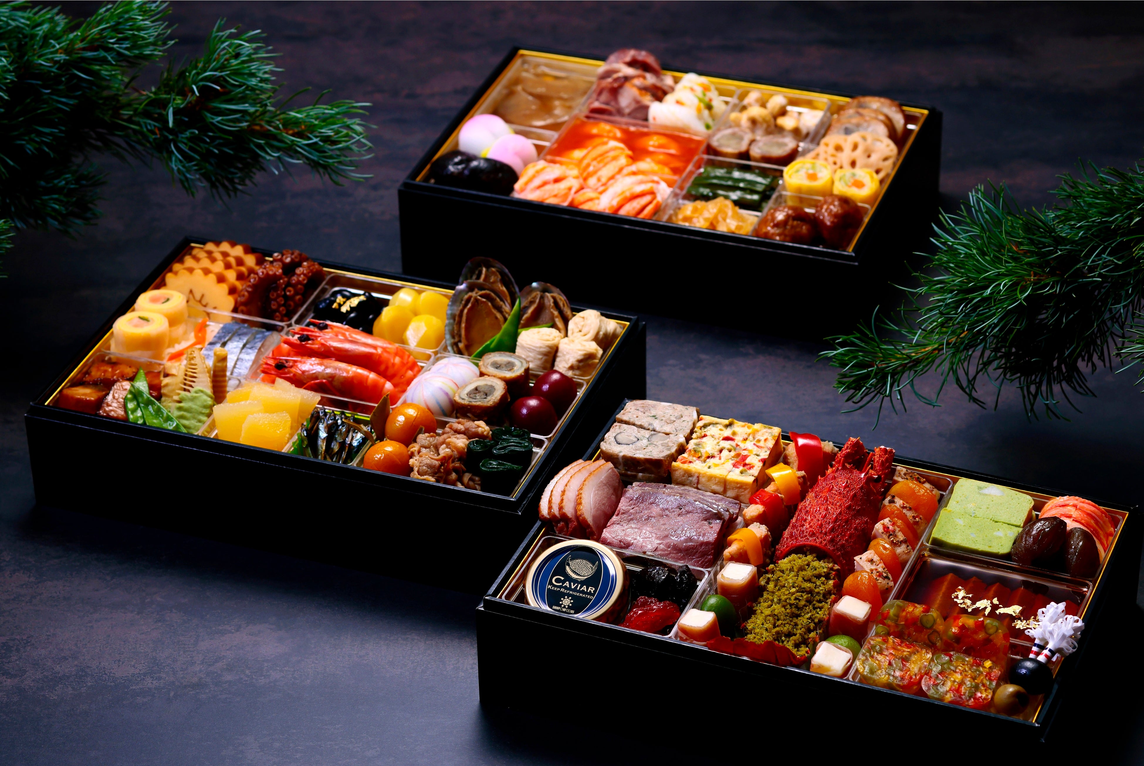 「和洋中三段重」（4～6名様用）イメージ