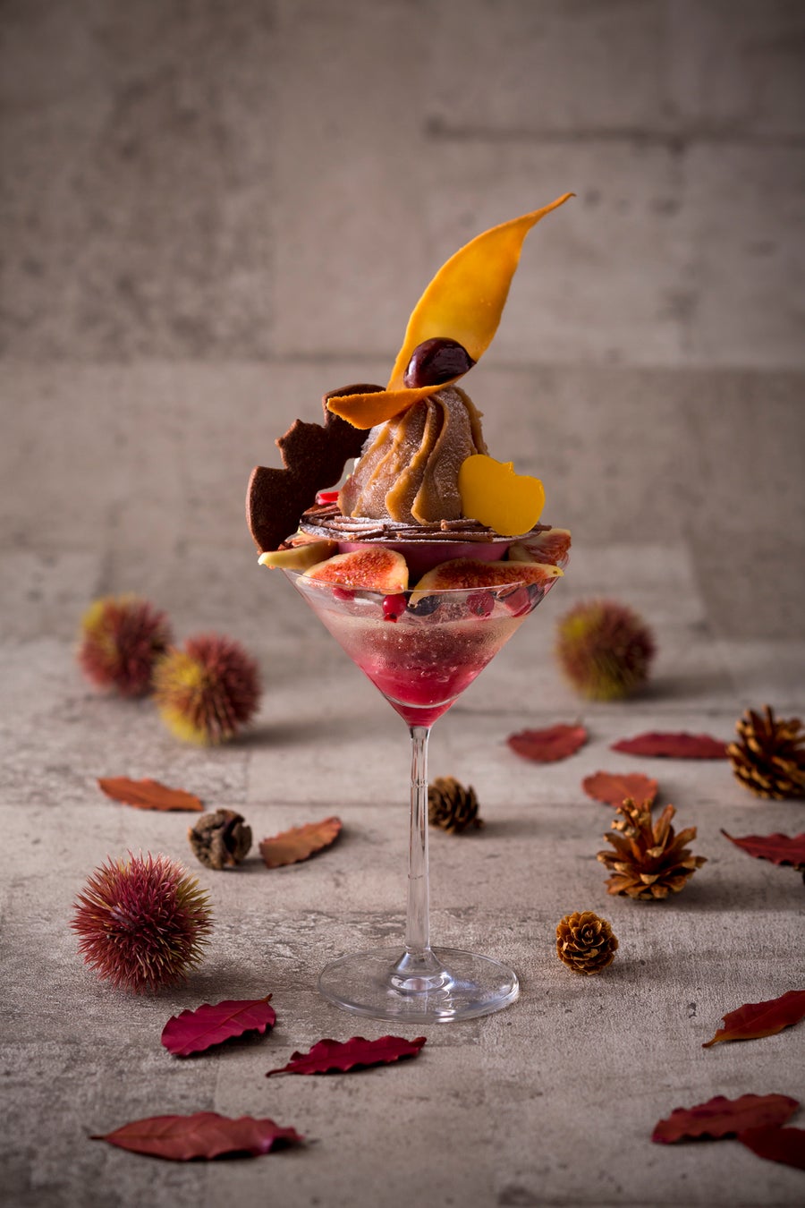 モンブランパフェ「châtaigne chérie(シャテーニュ シェリー)」~ハロウィンバージョン~