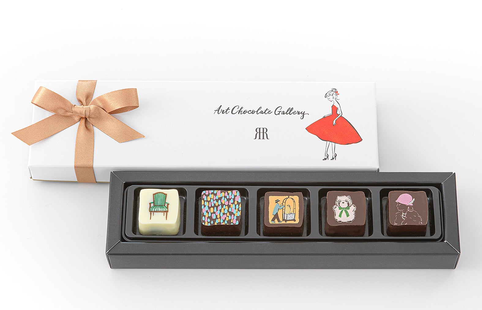 ② 「アートショコラギャラリー5個」