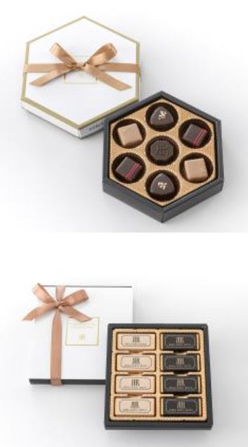 ⑨ 「セット・クレオー・ドゥ・ショコラ」／⑩ 「リーガロイヤルショコラ」