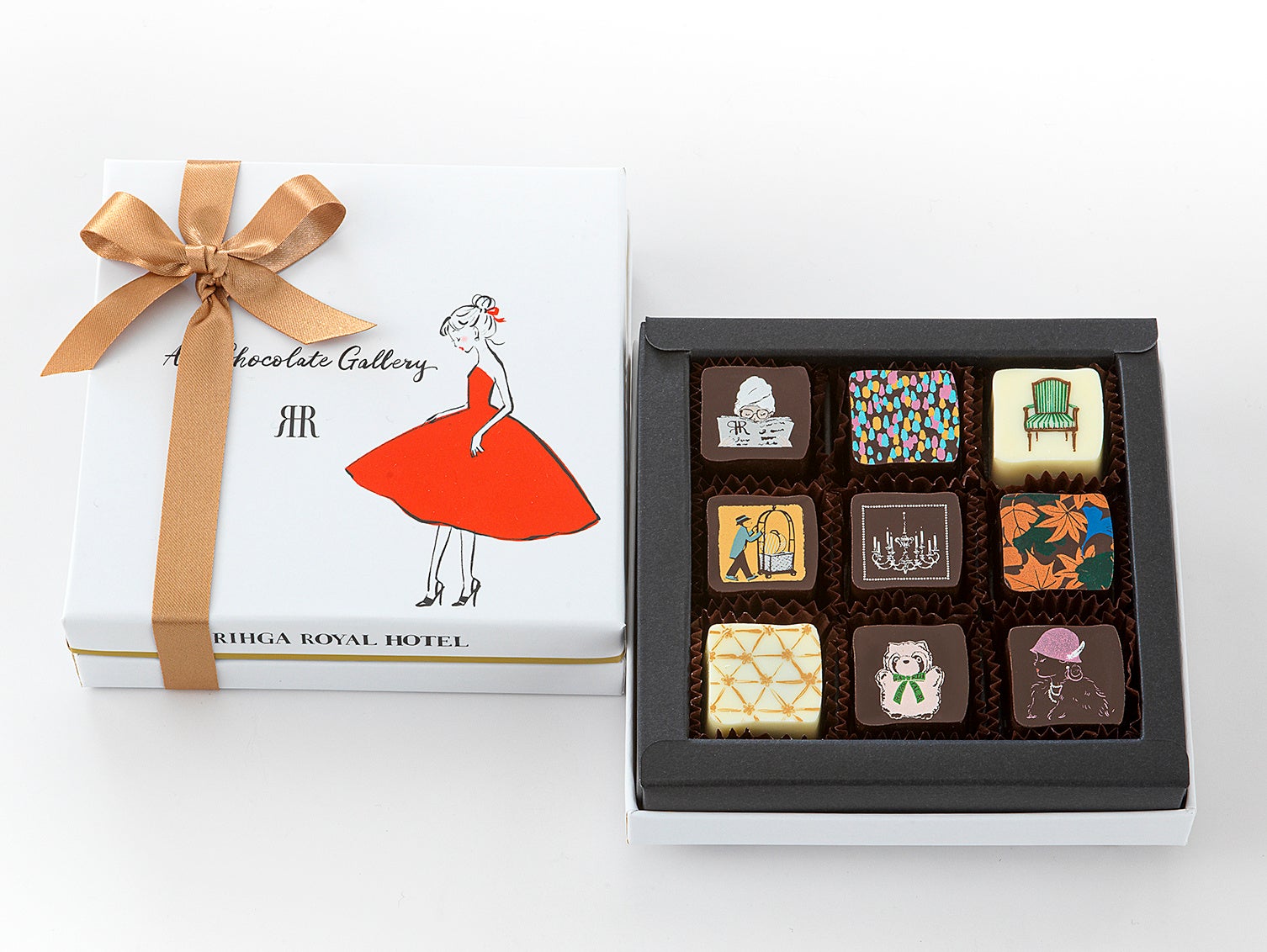 ① 「アートショコラギャラリー9個」