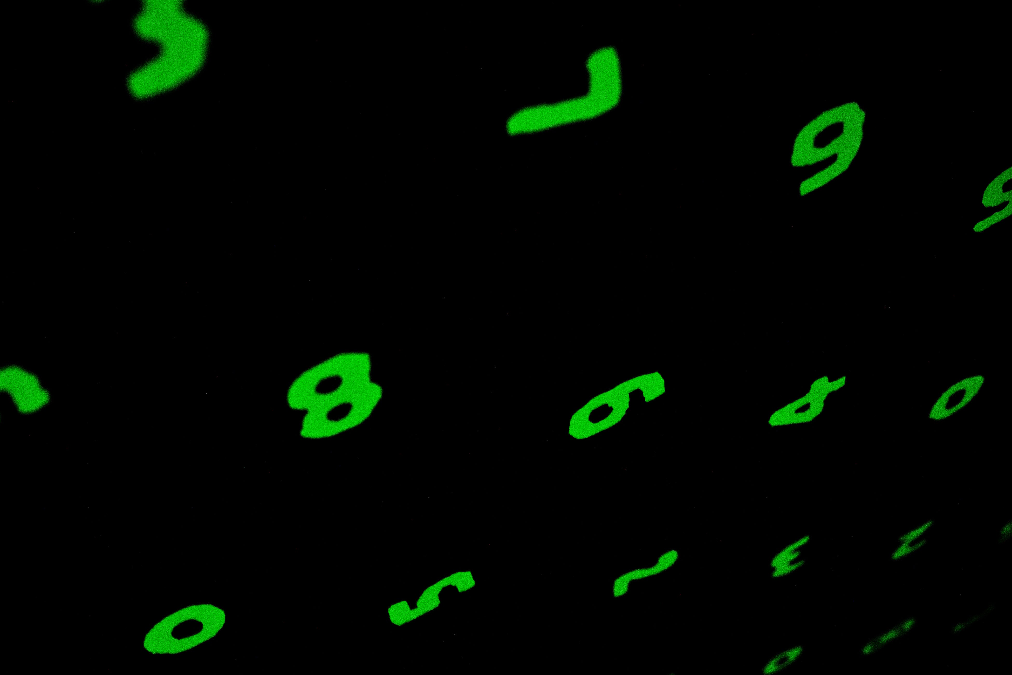 天井：蓄光シール（夜） イメージ