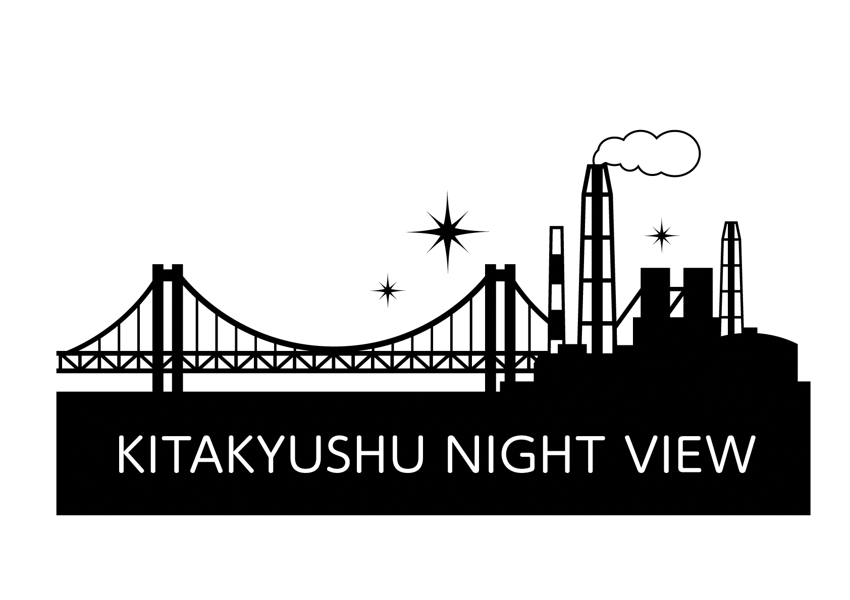 北九州市夜景ロゴ