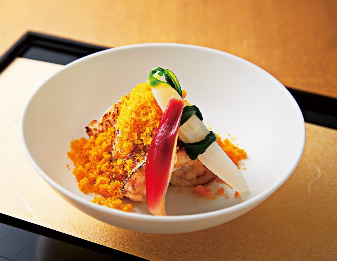 若狭ぐじの自家製唐墨焼き