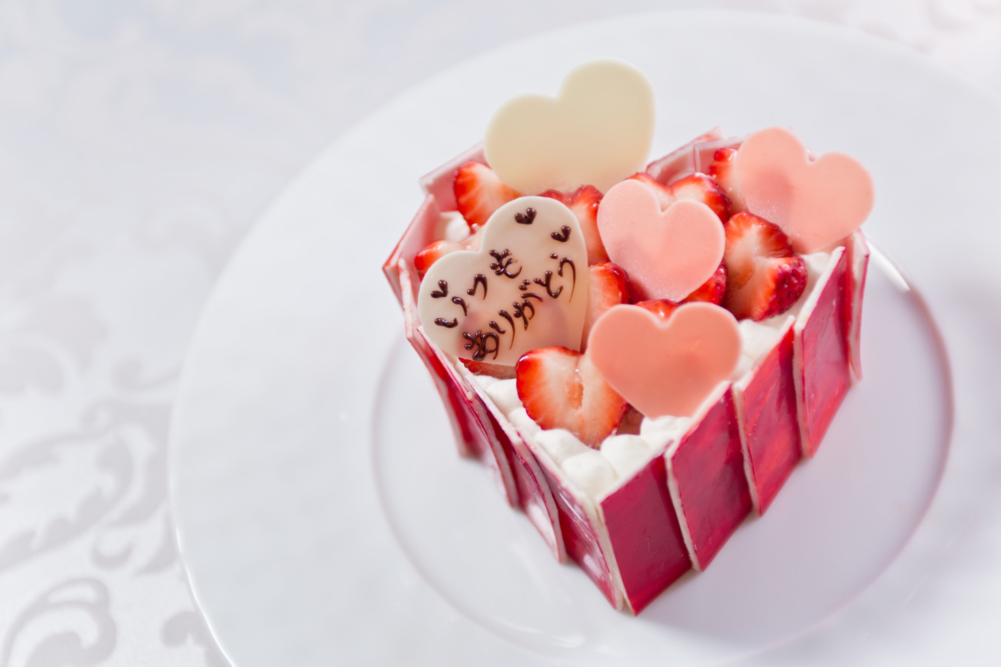 バレンタインデーケーキ イメージ