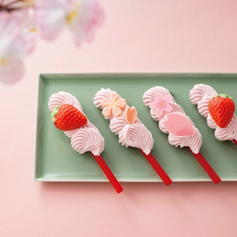 いちごのマシュマロステッキ