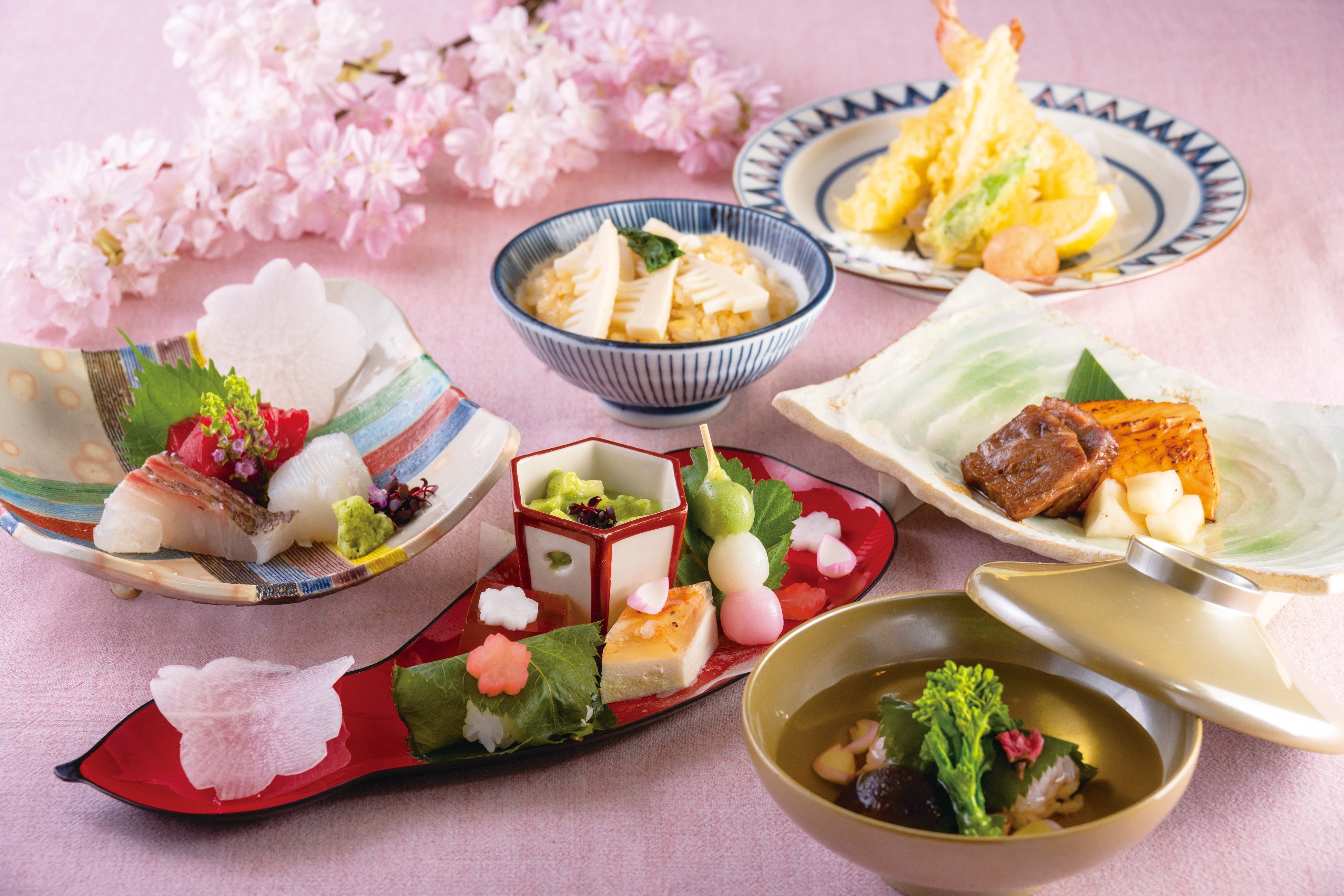 京料理 たん熊北店 Directed by M.Kurisu　「彩り御膳」イメージ