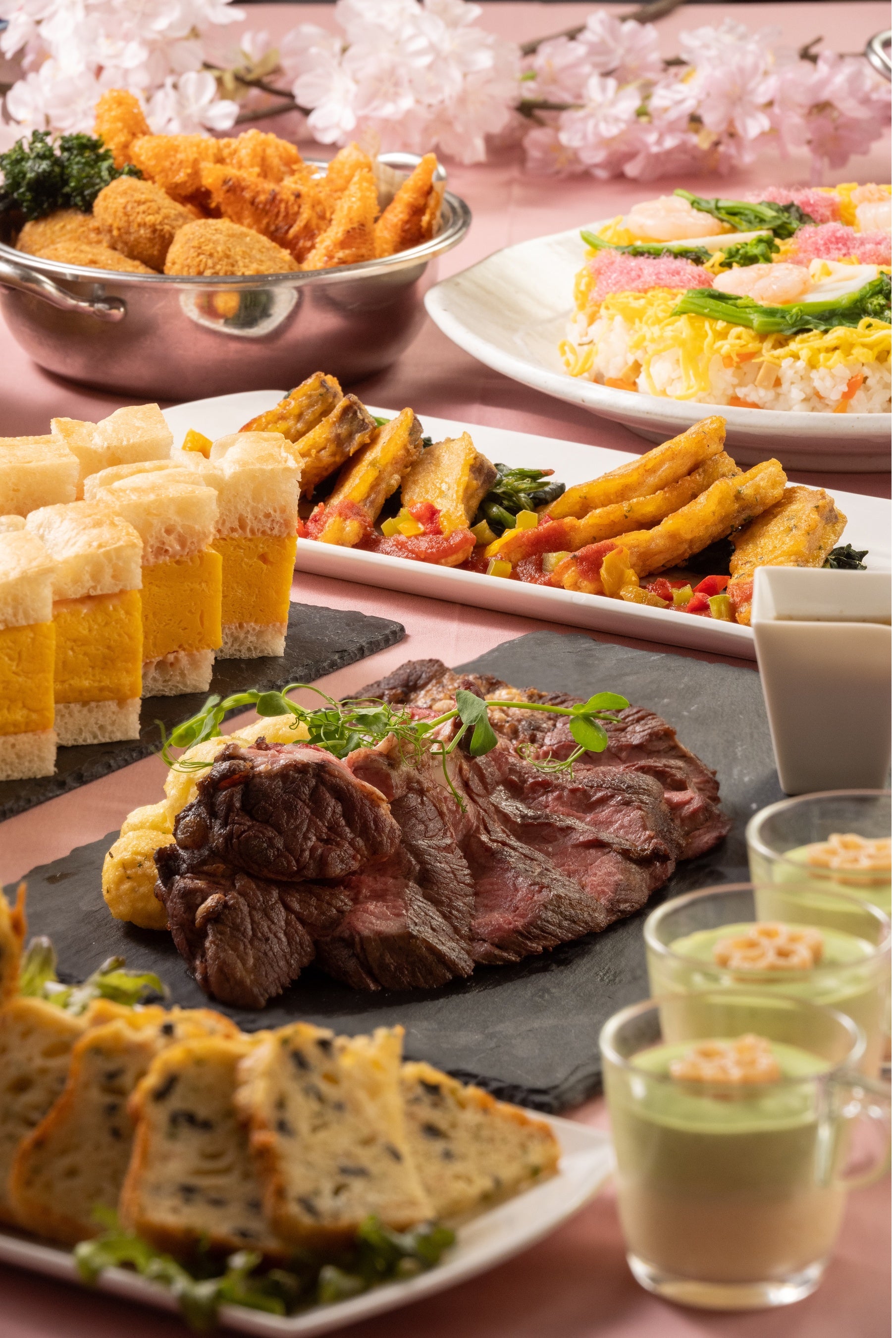 「お花見ディナービュッフェ」イメージ