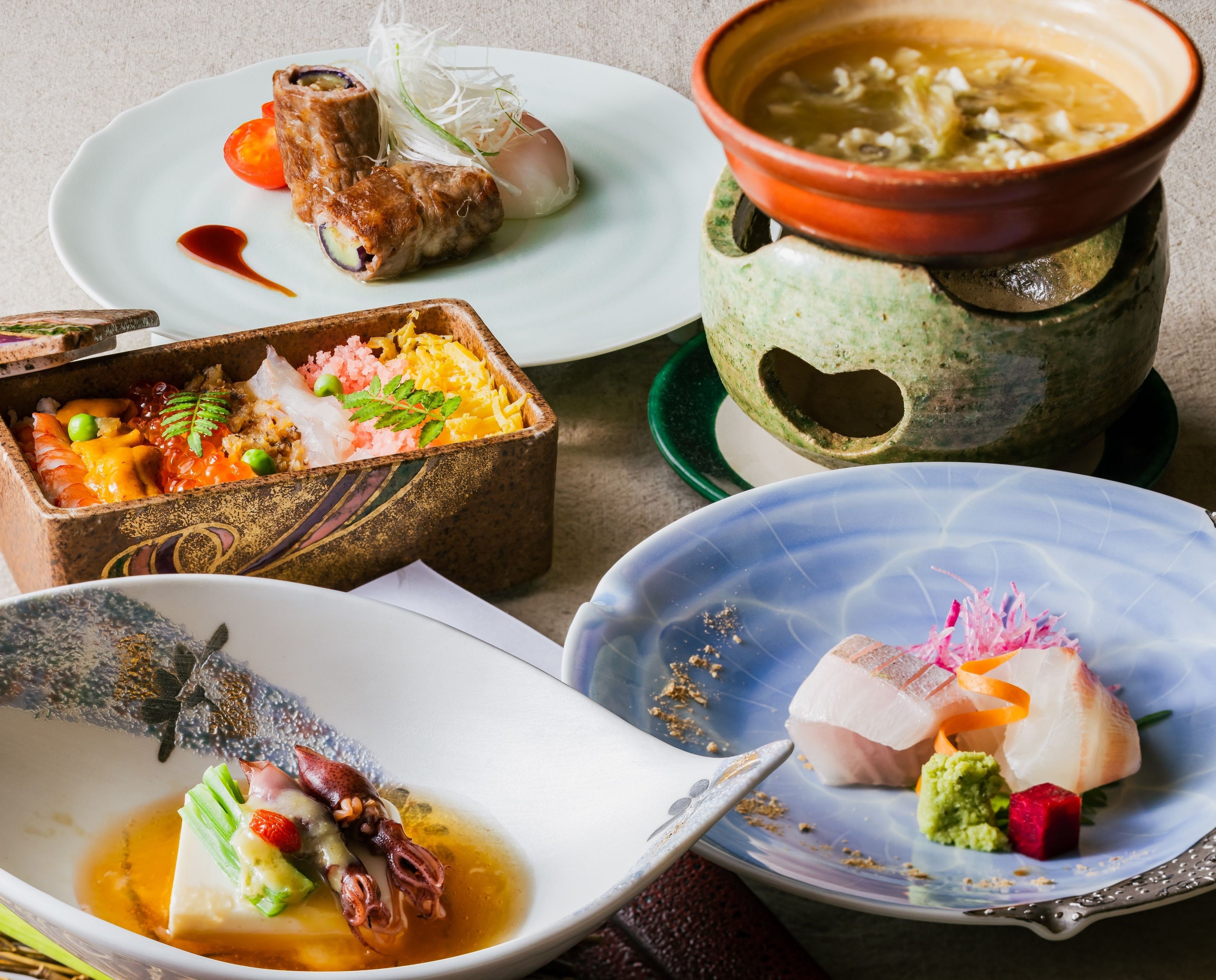 薫風懐石（イメージ）