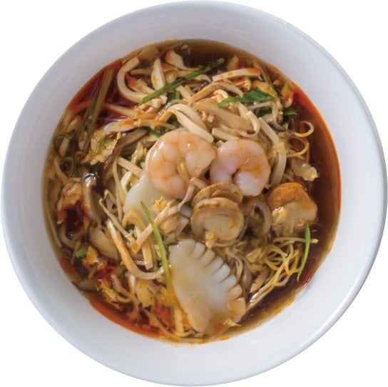 海鮮入り酸辣湯麵(サンラータンメン)  イメージ