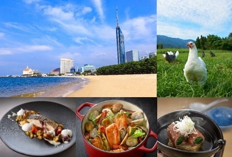 写真上段左上：「百道浜」　　提供 福岡県