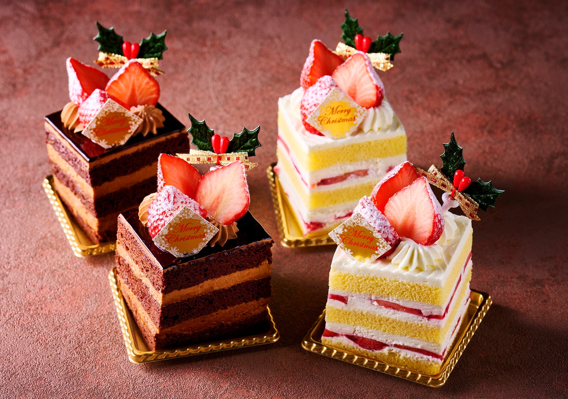 ④クリスマスショートケーキ2種