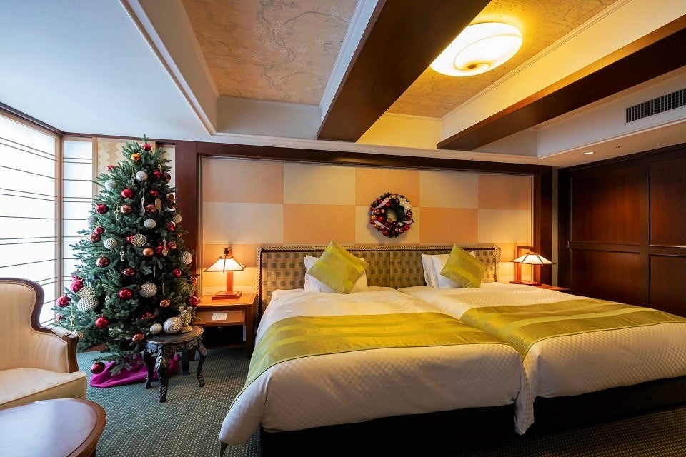 クリスマス仕様ロイヤルスイートルーム ベッドルーム イメージ